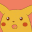 An emoji named "surprised pikachu loop" depicting a cartoon animal with its mouth gaping open.